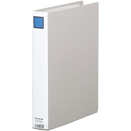 【10個セット】 KING JIM キングジム キングファイルG グレー KJ-973GX-GYX10 関連:(送料無料 通販 グッズ 商品 便利 父の日 母の...