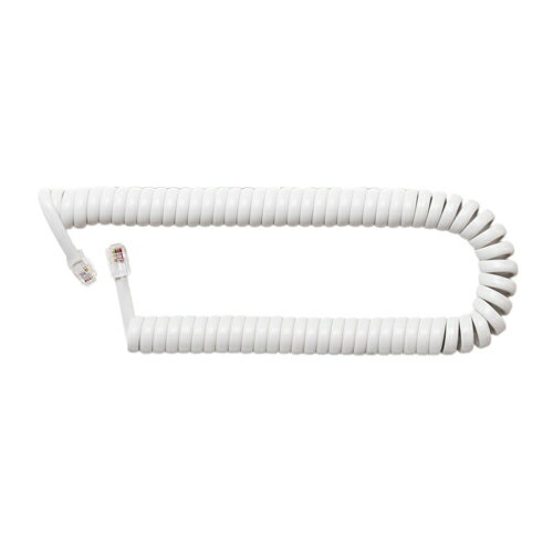 【10個セット】 MCO 受話器用カールコード 0.3m ストレート結線 白 DC-J403S/WHX10 関連:(日常 生活 暮らし グッズ 商品 アイデア ...