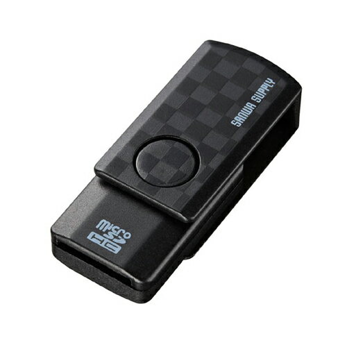 パット WEB LAN ルーター パソコン スマートフォン スマホ OA機器 デジタル 情報 周辺 デジタル関連 | 5個セット サンワサプライ microSDカードリーダー ブラック ADR-MCU2SWBKX5