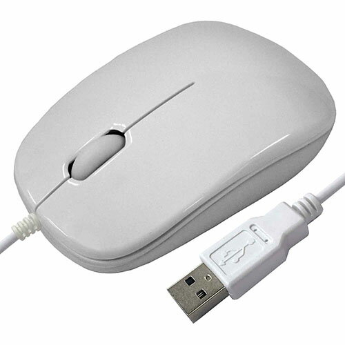 【10個セット】 HIDISC 有線マウス ホワイト HDM-2106WHX10 【10個セット】 HIDISC 有線マウス ホワイト HDM-2106WHX10