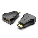【20個セット】 VENTION 4K対応 Mini HDMI Male to HDMI Female アダプター AI-2267X20 関連:(日常 生活 暮らし グッズ 商品 アイデア 時短 便利 父の日 母の日 クリスマス 結婚 プレゼント)(2)