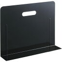 LIHIT LAB. ブックエンド・スーパーワイドタイプ(マグネット付) ブラック A-7353-24-BK 関連:(おすすめ 送料無料 グッズ 商品 用品 人...