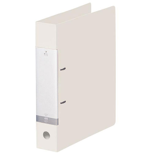 LIHIT LAB. リクエスト D型リングファイル A4S 白 G2240-0-WH黄白 年末年始 出産祝い 寒中見舞い 法事 ..