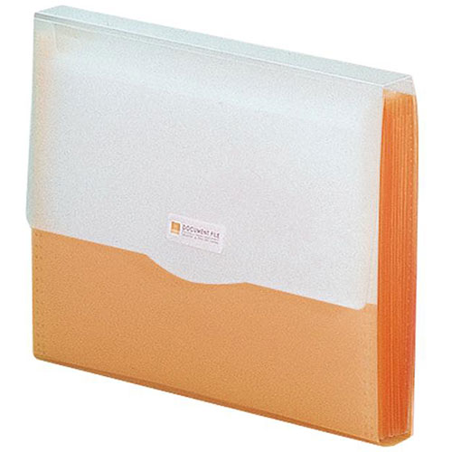 LIHIT LAB. リクエストドキュメントファイル A4 12仕切 G5610-4-OR黄白 年末年始 出産祝い 寒中見舞い 法事 三回忌 初詣 七回忌 成人...