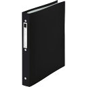 LIHIT LAB. クリヤーブック A4 交換式 20ポケット ブラック N-7683-24-BK 関連:(送料無料 通販 グッズ 商品 便利 父の日 母の日...