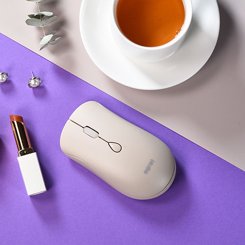 パソコン パーツ 部品 LAN スタンド 情報 マウス スマートフォン OA機器 周辺 スマホ デジタル関連 | ビジネスハーモニー EGRET SweetiE おしゃれ且つ高機能の充電式ワイヤレスマウス ミルクティー EM23-S2