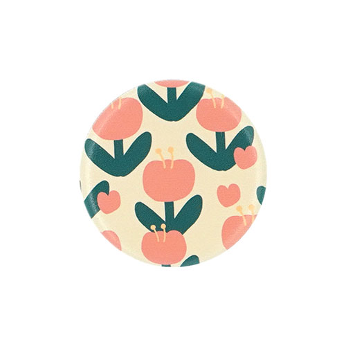 LAN デジタル パット 情報 スタンド ケース ルーター 周辺 スマホ パーツ アクセサリー デジタル関連 | Griptok グリップトック スマホグリップ 円型 フラワー ボタン 2105GRTRBLPTU27