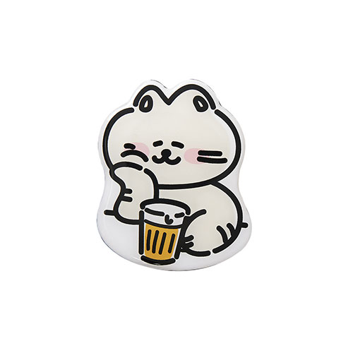 パソコン パーツ 部品 LAN スタンド 情報 マウス スマートフォン OA機器 周辺 スマホ デジタル関連 | Griptok グリップトック スマホグリップ モッツィ ビール 2202GRTCBLM0410