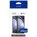 araree CORE フロントディスプレイ用強化ガラス for Galaxy Z Fold 5 (2枚入り) AR25271GZFD5 関連(日常 生活 暮ら...