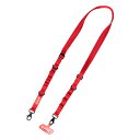 Coleman スマートハンギングストラップ レッド VCO-8533 ジャンル(スマートフォン その他 携帯電話アクセサリー タブレット)