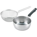 味壱雪平鍋18cm 揚げザル付 K20584119 ジャンル(製菓器具 調理器具 食器 キッチン用品)
