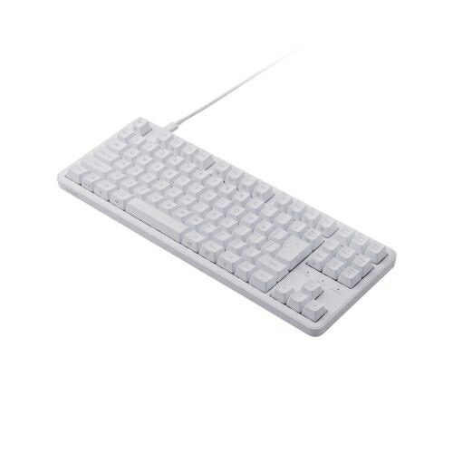 エレコム 有線メカニカルテンキーレスキーボード TK-MC30UKTWH 関連(IT AV機器 他 周辺機器 電源 液晶 クリーニング 装置 マウス 無線 有線 コード アダプタ)