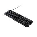 エレコム 有線メカニカルフルキーボード TK-MC50UKPBK 関連(情報 pc IT 他 周辺機器 ディスプレイ マイク セキュリティー ゲーム カメラ VR LAN HDD)(2)