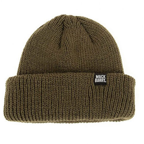 MACK BARRY マクバリー 【BEANIE(ビーニー)】 COZY SHORT BEAINE カーキ MCBRY72973 ジャンル(小物 ブランド雑貨 ニット帽 バッグ 帽子 メンズ帽子)