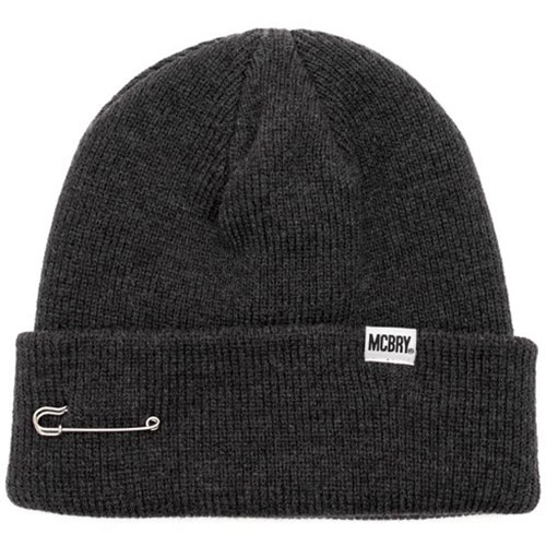 MACK BARRY マクバリー 【BEANIE(ビーニー)】 MCBRY LONG BEANIE グレー MCBRY73543 関連(帽子)