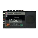 WNTECH MicroSD/USB録音対応モノラルラジカセ SCT-R227K(2)
