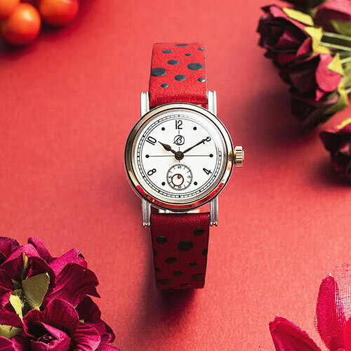 LOV-IN Bouquet×ISURU JAPON ラヴィンブーケ×イスル ゴールド×赤漆 LVB135I3 ジャンル（腕時計 男女兼用腕時計）