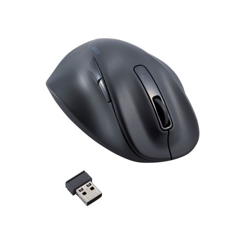 PC パソコン スマホ アクセサリー 便利 グッズ 静音 2.4GHz無線マウス “EX-G”5ボタン Mサイズ(左手用)医師との共同開発により究極の握り心地を実現した左手専用5ボタンマウス“EX-G”