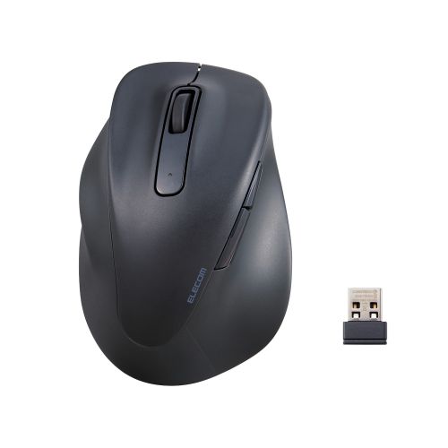 PC パソコン スマホ アクセサリー 便利 グッズ 静音 2.4GHz無線マウス “EX-G”5ボタン Mサイズ(左手用)医師との共同開発により究極の握り心地を実現した左手専用5ボタンマウス“EX-G”