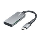 パソコン パーツ 部品 LAN スタンド 情報 マウス スマートフォン OA機器 周辺 スマホ デジタル関連 | サンワサプライ Type-C カードリーダー ADR-3TCMSD11S(2)