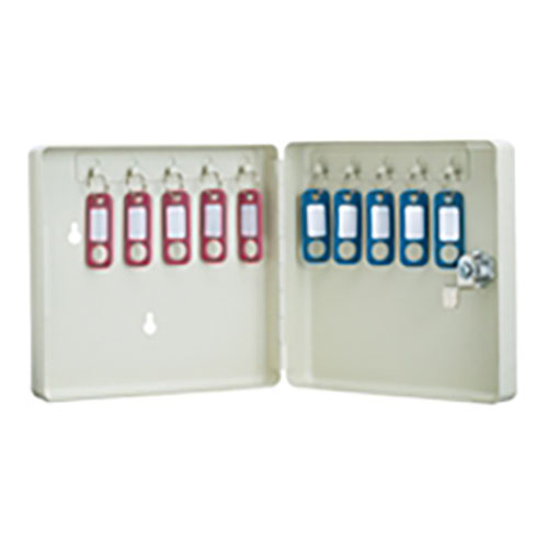 カール事務器 キーボックス コンパクトタイプ 10個収納 アイボリー CKB-C10-I ジャンル（日用品雑貨 文房具 手芸 防犯関連グッズ キーボックス）