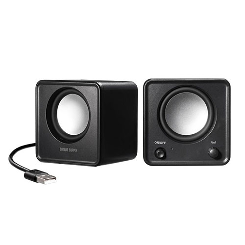サンワサプライ コンパクトUSBスピーカー MM-SPU21BK | パソコン 機器 関連:type ハブ usbメモリ アダプタ 充電 ケーブル コンセント 変換 延長 充電器 タイプ 容量 メモリー サンワサプライ コンパクトUSBスピーカー MM-SPU21BK | パソコン 機器 関連:type ハブ usbメモリ アダプタ 充電 ケーブル コンセント 変換 延長 充電器 タイプ 容量 メモリー