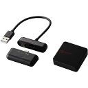 PC パソコン スマホ タブレット 周辺機器 2.4GHzゲーミングミキサーレシーバースマートフォンのチャットアプリで通話をしながらゲームの音をミックスして同時...