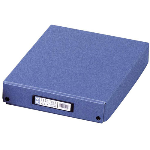 【5個セット】 LIHIT LAB. デスクトレー A4 ブルーバイオレット A-717-BVX5 関連(日常 生活 暮らし グッズ 商品 アイデア 時短 便利...