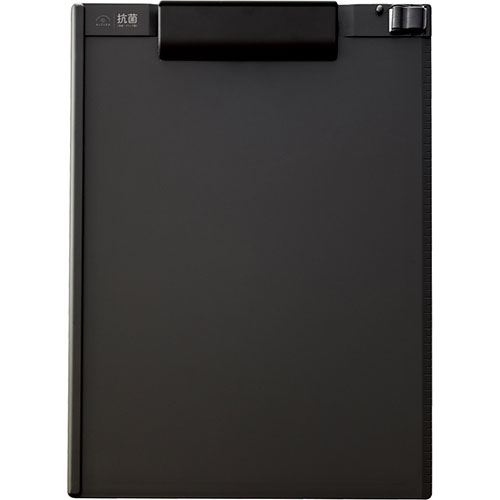 【5個セット】 LIHIT LAB. ALCLEA 抗菌クリップボード ブラック A-7940-24-BKX5 ジャンル(手芸 ファイル 文房具 日用品雑貨 事...
