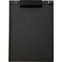【5個セット】 LIHIT LAB. ALCLEA 抗菌クリップボード ブラック A-7940-24-BKX5 ジャンル(日用品雑貨 ファイル 文房具 手芸 事務用品)(3)