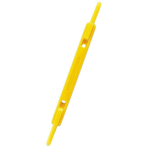 【20個セット】 LIHIT LAB. ルーパーファスナー 黄 F-1-5-YEX20 ジャンル(事務用品 日用品雑貨 ファイル 手芸 文房具)新築祝い 暑中御...