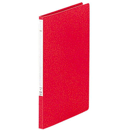 【10個セット】 LIHIT LAB. パンチレスファイルZ式 A4S 1赤 F-347-1-RDX10 ジャンル(事務用品 文房具 ファイル 日用品雑貨 手芸...