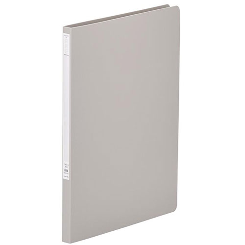 【10個セット】 LIHIT LAB. パンチレスファイルZ式 A4S グレー F-347-12-GYX10 ジャンル(事務用品 ファイル 日用品雑貨 文房具 ...