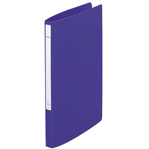 【10個セット】 LIHIT LAB. Avanti スーパーパンチレスファイル A4S 青 F-347U-8-BLX10 ジャンル(日用品雑貨 文房具 手芸 ...