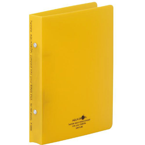 人気 冬 お歳暮 ギフト クリスマス プレゼント 【10個セット】 LIHIT LAB. リングファイル ツイストリング 2穴 黄 F-5006-5-YEX10...