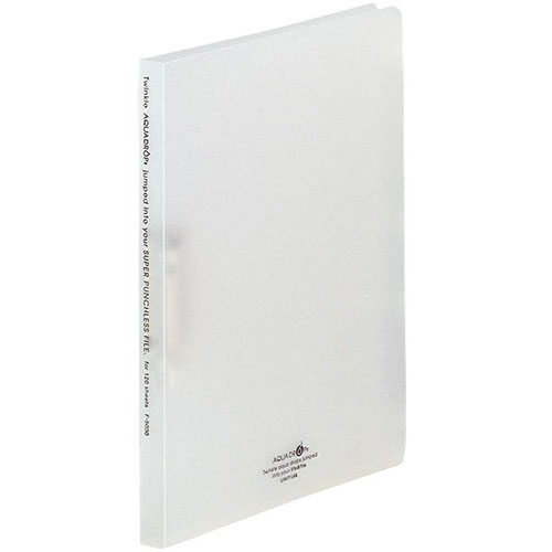 【10個セット】 LIHIT LAB. スーパーパンチレスファイル F-5030-1-MWX10 ジャンル(日用品雑貨 文房具 手芸 文房具 事務用品 ファイル...