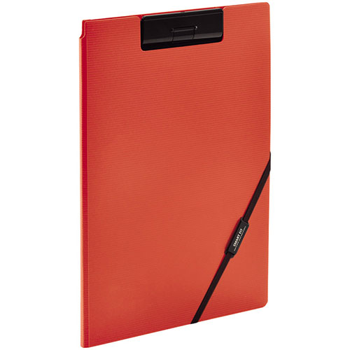 【5個セット】 LIHIT LAB. SMART FIT クリップファイル オレンジ F-7560-4-ORX5 ジャンル(文房具 事務用品 手芸 ファイル 日...