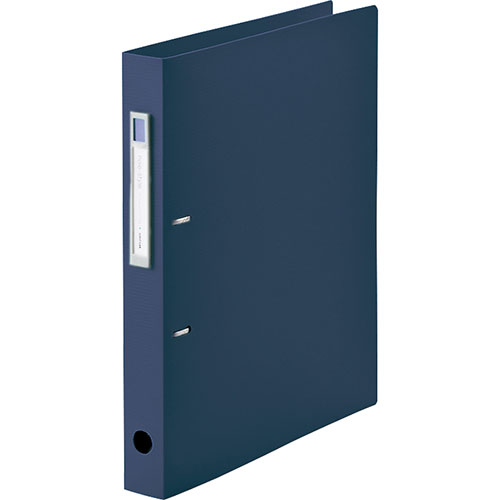 【5個セット】 LIHIT LAB. noieーstyle D型リングファイルA4 ネイビー F-7684-11-NVX5 関連(アイディア おしゃれ ホビー ...