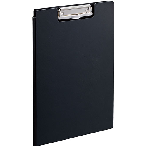 【5個セット】 LIHIT LAB. 抗菌クリップファイル A4 ブラック F-7740-24-BKX5 ジャンル(日用品雑貨 文房具 手芸 文房具 事務用品 ...