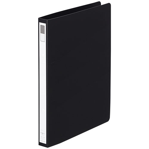 人気 冬 お歳暮 ギフト クリスマス プレゼント 【10個セット】 LIHIT LAB. P.P.リングファイル B5S 2穴 黒 F-862-11-BKX10...