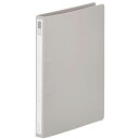 【10個セット】 LIHIT LAB. P.P.リングファイル A4S 2穴 グレー F-867-12-GYX10 関連(おすすめ 送料無料 グッズ 商品 用品...