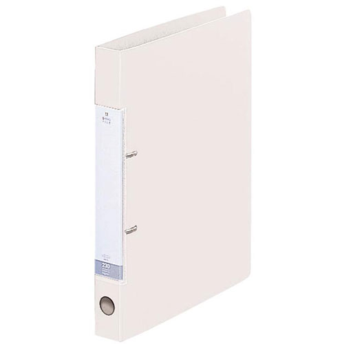 人気 冬 お歳暮 ギフト クリスマス プレゼント 【10個セット】 LIHIT LAB. リクエスト D型リングファイル A4S 白 G2220-0-WHX10...