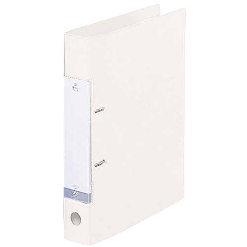 人気 冬 お歳暮 ギフト クリスマス プレゼント 【10個セット】 LIHIT LAB. リクエスト D型リングファイル A4S 白 G2230-0-WHX10...