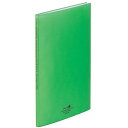 【10個セット】 LIHIT LAB. クリヤーブックA4 20枚ポケット 黄緑 N-5000-6-YGX10(3)
