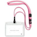 【10個セット】 オープン工業 吊り下げ名札 フック式 ヨコ名刺 フレッシュピンク OPEN-K-NL-22P-FPKX10 ジャンル(手芸 文房具 事務用品 日用品雑貨 名札)(3)