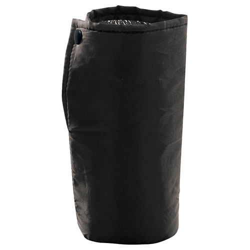 【10個セット】 再生PET保冷温ドリンクケース ブラック 22454012X10 ジャンル（調理器具 食器 キッチン用品 水筒 弁当箱）