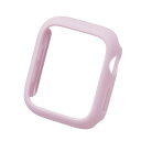 エレコム Apple Watch SE 40mm用&me ハードバンパー ラバーコート AW-23EBPPRPU 関連(パソコン スマホ 他 周辺機器 モニタ ...