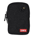 エツミ EDWIN デニムショルダーポーチ ブラック VE-3575 | バッグ 鞄 小物入れ 財布 ポーチ 関連単語 可愛い アイデア商品 便利 牛 取っ手 ...