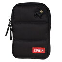 エツミ EDWIN キルティングショルダーポーチ ブラック VE-3577 | バッグ 鞄 小物入れ 財布 ポーチ 関連単語 可愛い アイデア商品 便利 牛 取...