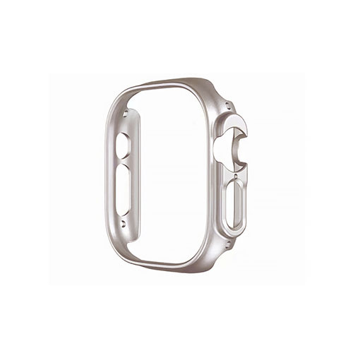 TF7 ティーエフセブン Air Skin ハードケース for Apple Watch Ultra 49mm シャンパンシルバー TF72724 ジャンル(スマートウォッチアクセサリー スマートフォン タブレット)